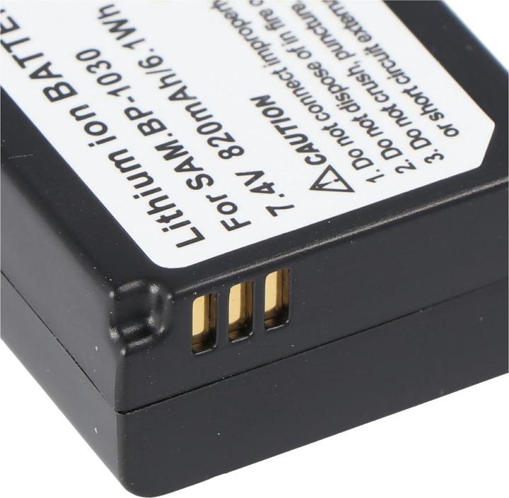 Image du produit AccuCell Batterie Samsung BP-1030, BP1030, NX100 (Batterie)