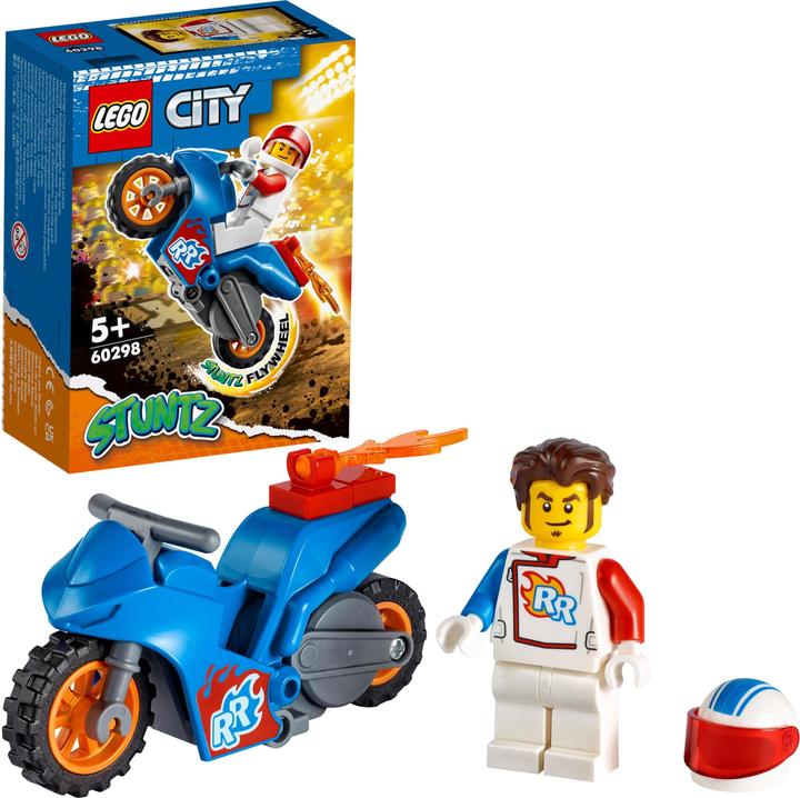 Image du produit LEGO City 60298 Moteur cascadeur de fusée (60298, LEGO City)