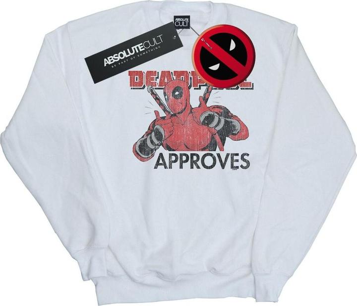 Produktbild Deadpool Approves Sweatshirt (XXL)