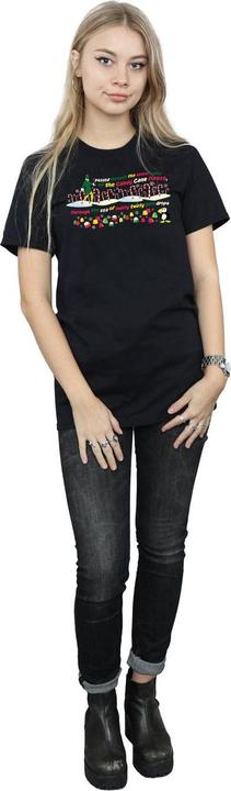 Immagine prodotto Elf Candy Cane Forest Maglietta Ampia Donna (XXL)