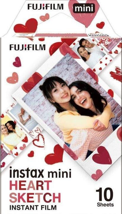 Image du produit Fujifilm Instax Mini Heart Sketch (Instax Mini 90, Instax Mini 11, Instax mini 12, Instax Mini Evo)