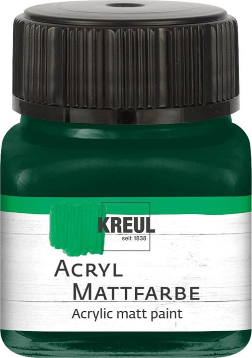 Produktbild Kreul Acryl Mattfarbe, 20 ml (Tannengrün, 20 ml)
