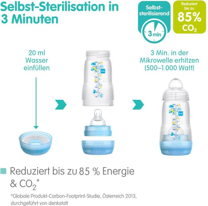 Image du produit MAM E.Start Anti-Colic matt320 uni (320 ml)