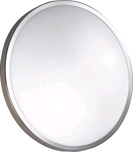 Produktbild Fabas Luce Deckenleuchte Plaza in Weiss 12W 1000lm in Chrom und Weiss 300x300mm (1000 lm)