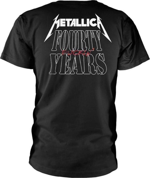 Image du produit Metallica T-Shirt unisexe adulte Forty Years 40th Anniversary (M)