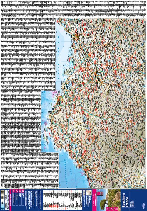 Actual product image Map Südfrankreich / Southern France (1:425.000)