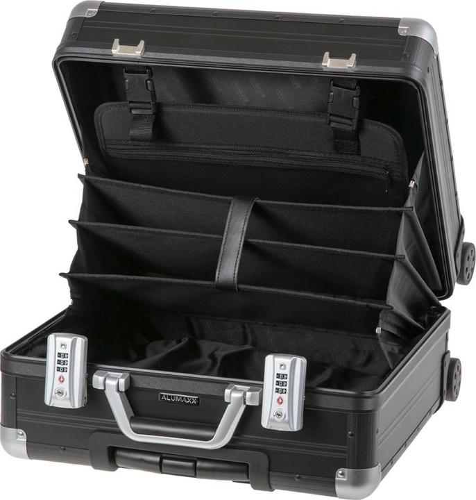 Immagine prodotto Alumaxx Cassa pilota GEMINI in alluminio nero (32 l, Bagaglio a mano (fino a 50 litri))