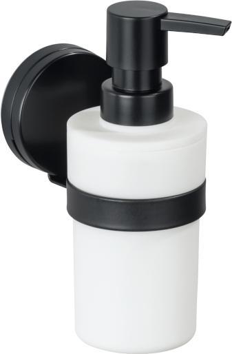 Produktbild Wenko Seifenspender Static-Loc Plus Pavia schwarz 24896100