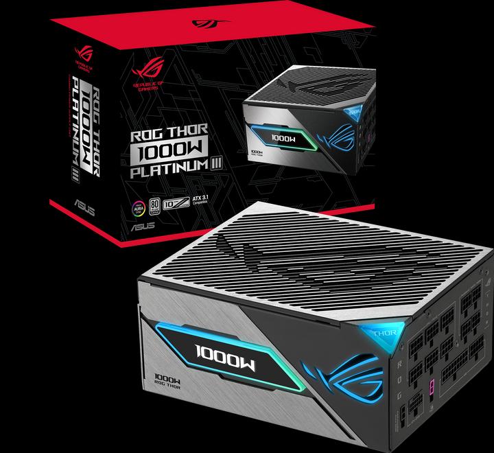 Actual product image ASUS Netzteil ROG Thor 1000T3-GAMING (1000 W)