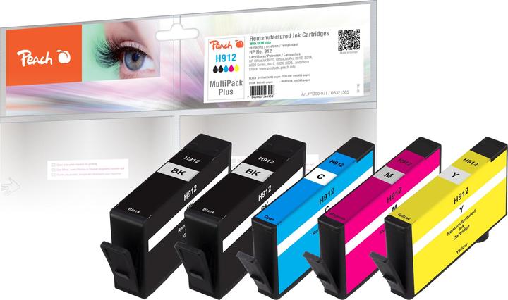 Immagine prodotto Peach No.912 compatibile con MultiPackPlus (M, C, Y, FC)