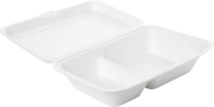 Produktbild Biopak Menübox 2-Teilung 770 ml, 50 Stück (50 x)