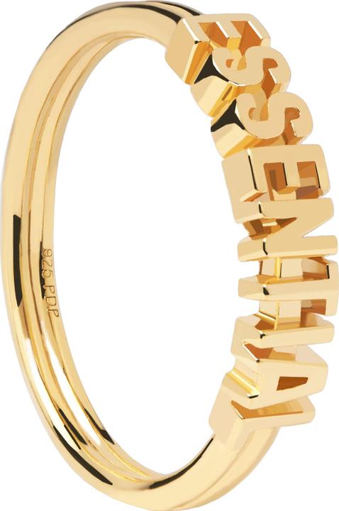 Actual product image Pd Paola PDPAOLA - ElegantnÃ pozlacenÃ½ prsten ESSENTIAL Gold AN01-608 - Circuit: 54 mm (L) (54, 925 Silver)