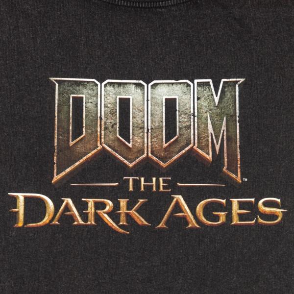 Immagine prodotto Dpi Merchandising DOOM: The Dark Ages T-Shirt Washed Out ""Logo"" Black (M)