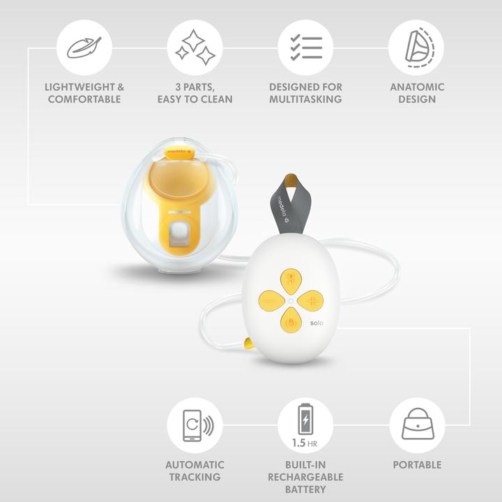 Actual product image Medela Solo Hands-free