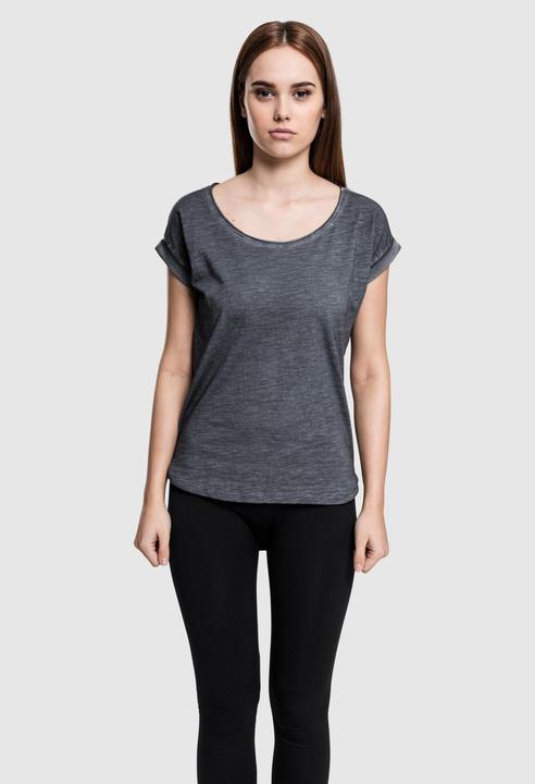Immagine prodotto Urban Classics Tee lungo da donna a forma di schienale con tintura spray (XS)