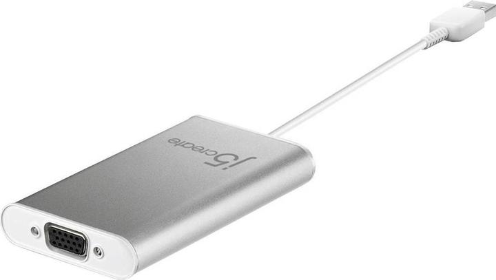 j5Create Externe USB-Grafikkarte auf VGA (VGA, 5.40 cm)