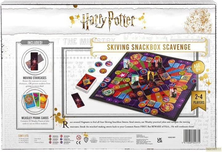 Actual product image Cartamundi Harry Potter Board Game Skiving Snackbox Challenge Game (English)