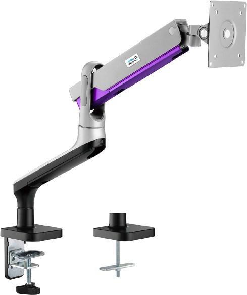 Actual product image Ergo Office Monitor Mount, Premium Gas Spring, Double Arm 17"-32" 9kg, ER-436 (Table, 32")