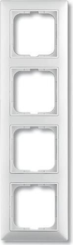 ABB ram di base55, hvid vuoto, 4 moduler