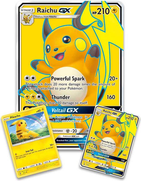 Produktbild Pokémon Raichu GX Kollektion (Deutsch, Booster Display)