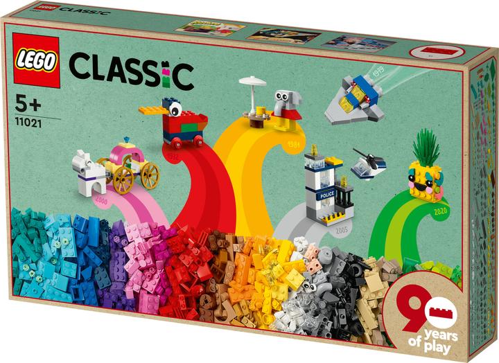 Actual product image LEGO Classic 11021 90 years of play fun (11021, LEGO Classic)
