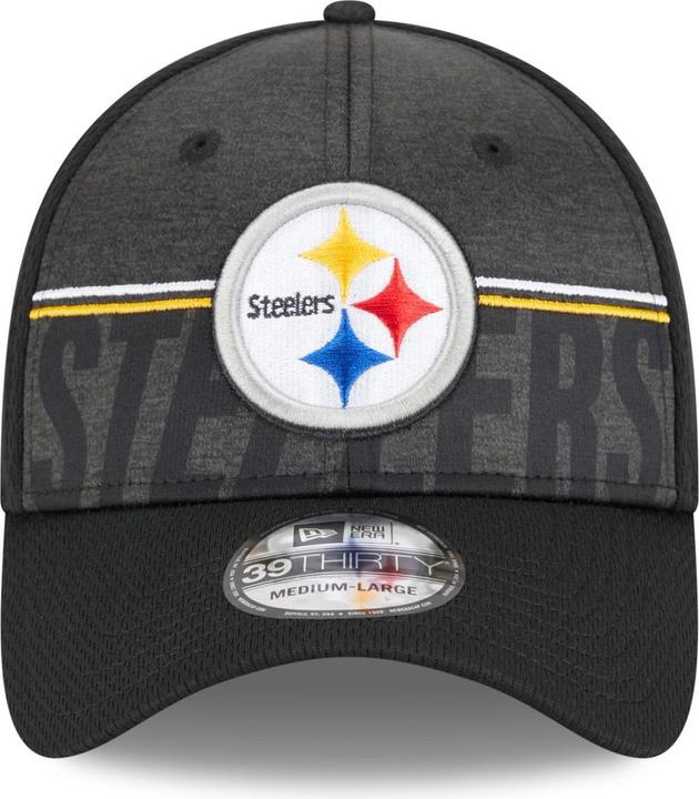 Produktbild New Era 39Thirty Cap - TRAINING 2023 Pittsburgh Steelers - M (M/L)