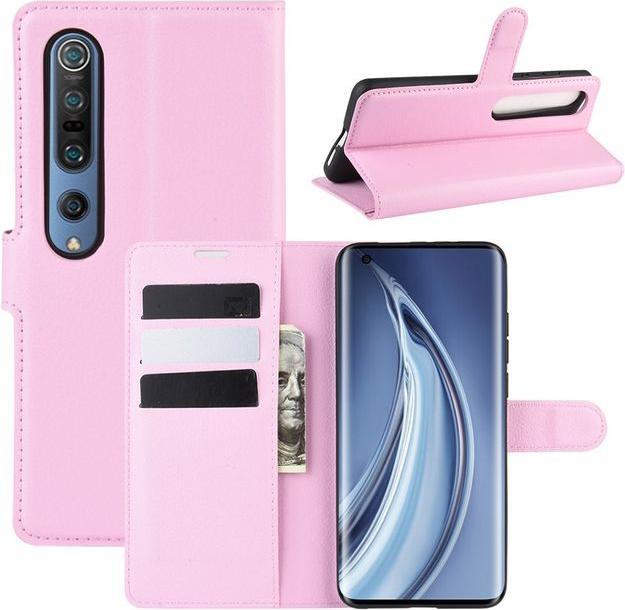 Actual product image MU Classic Litchi Leather Bookcover Series (Xiaomi Mi 10i, Mi 10 Pro)