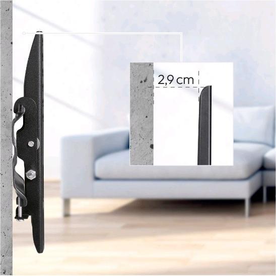 Actual product image Hama Tilt (Wall, 48", 25 kg)