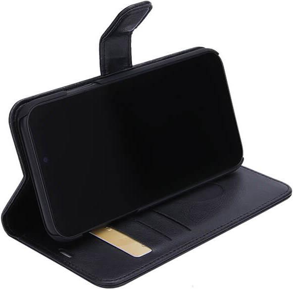 Produktbild Radicover Radiationprotected Wallet PU iPhone 12/12 PRO Flipcover - Black (Apple iPhone 12, Realme 12 Pro+)