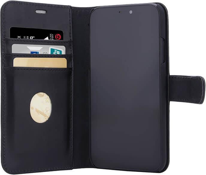 Actual product image Radicover Radiationprotected Mobilewallet Leather iPhone 12 Mini Exclusive 2in1 Magnetic Cover (Apple iPhone 12 mini)