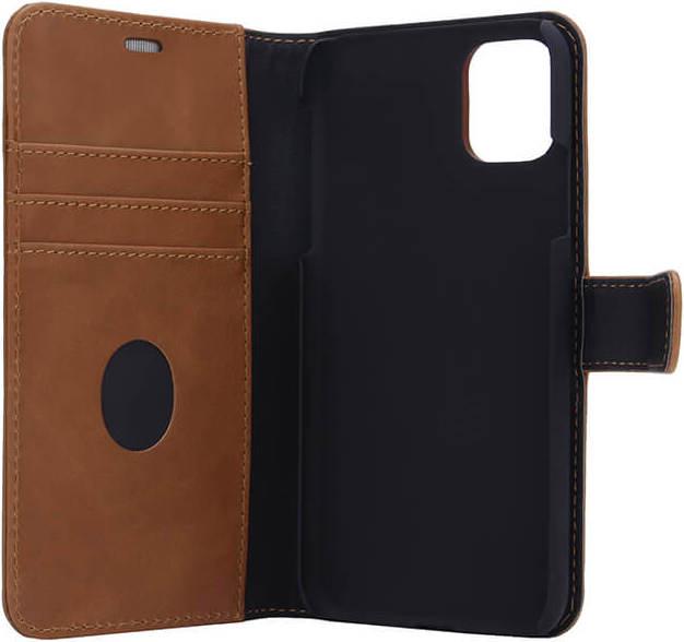 Image du produit Radicover Radiationprotected Mobilewallet Leather iPhone 12 Mini Exclusive 2in1 Coque magnétique (Apple iPhone 12 mini)