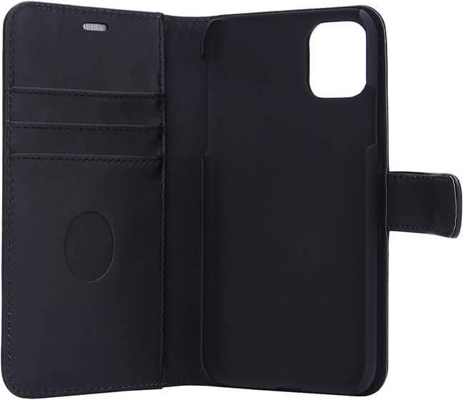 Actual product image Radicover Radiationprotected Mobilewallet Leather iPhone 12 Mini Exclusive 2in1 Magnetic Cover (Apple iPhone 12 mini)