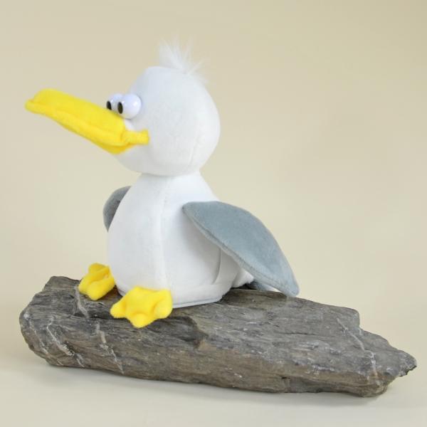 Image du produit Kögler Goéland bavard "Malwin", le laboureur répète tout, piles incluses, 22x13x17cm (17 cm)