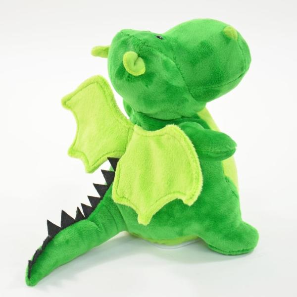 Image du produit Kögler Dragon bavard "Rupert", animal bavard avec piles, 17x17x20cm (20 cm)