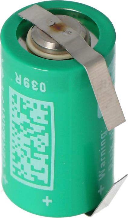 Actual product image Varta Battery CR1/2AA 6127 with solder tag U-shape (1 pcs., AA, 950 mAh)