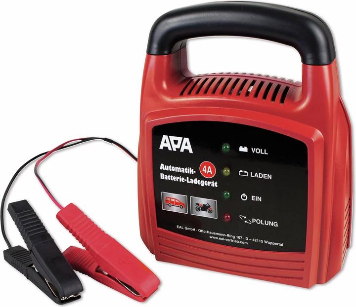 APA Automatic battery charger Automatic battery charger 12 V, 4 A (12V, 27 A)