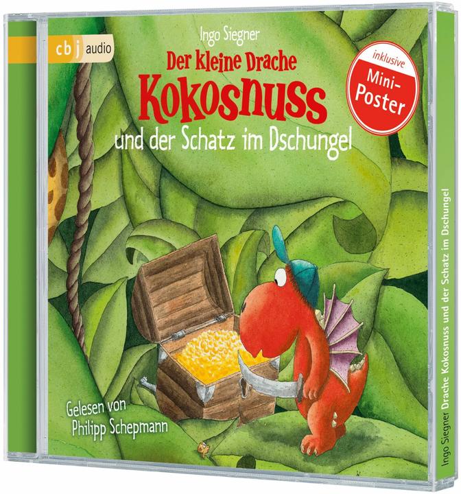 Produktbild Der kleine Drache Kokosnuss und der Schatz im Dschungel (Ingo Siegner, Philipp Schepmann, Deutsch)