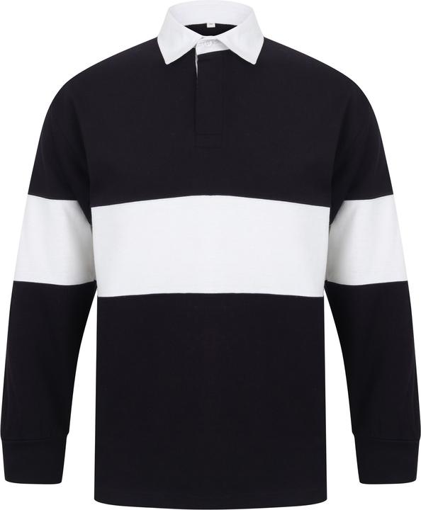 Produktbild Front Row Rugbyshirt mit Kontraststreifen (XXL)