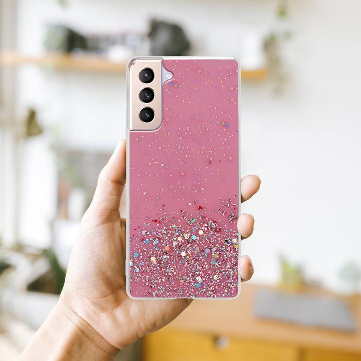 Immagine prodotto Cadorabo Copertura in TPU scintillante (Samsung Galaxy S21+)