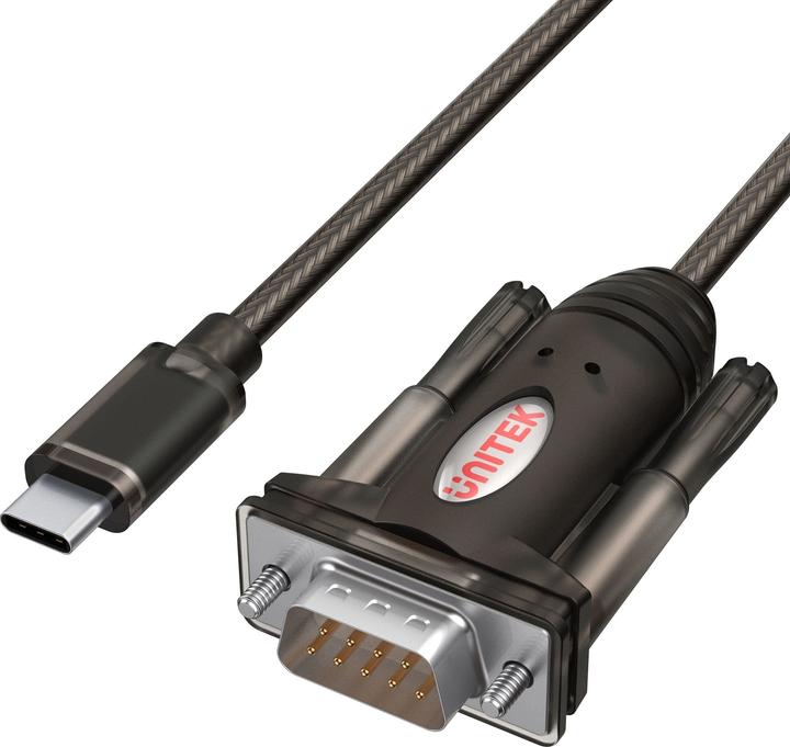 Unitek Y-1105K Serien-Kabel Schwarz 1 5 m DB-9 (1.50 m)