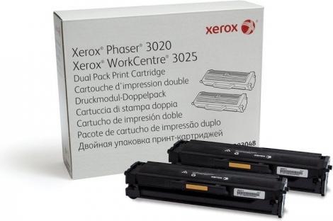 Produktbild Xerox Phaser 3020 / WorkCentre 3025 (106R03048) Dual Pack Toner Cartridge, Black