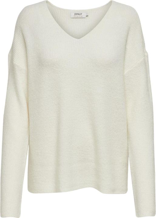 Actual product image Only V-neck knitted sweater (L)