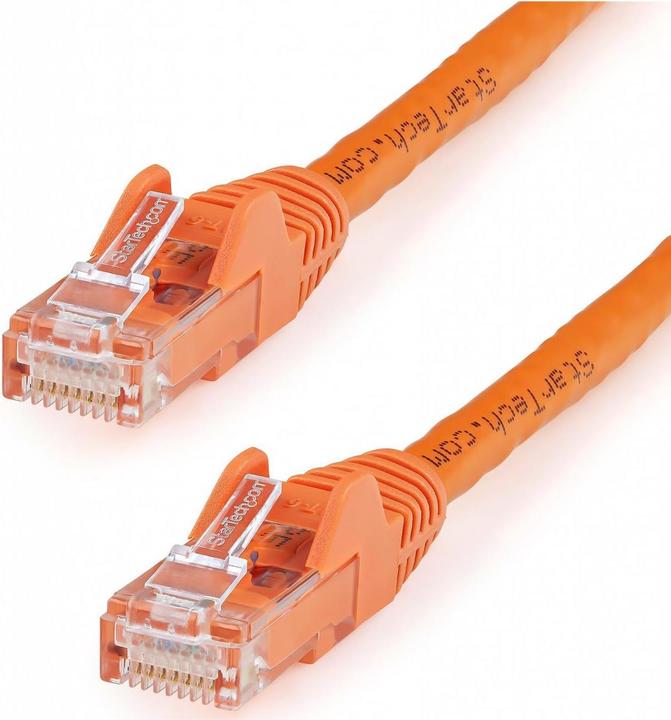 Immagine prodotto StarTech Cavo Patch Cat6 Arancione Da 0,5 M (UTP, CAT6, 0.50 m)