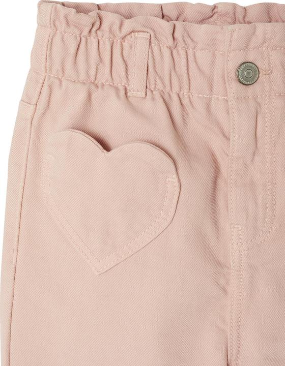 Actual product image Vertbaudet Mädchen Paperbag-Hose mit Herztaschen (158)