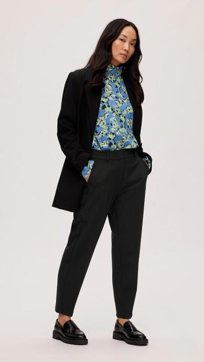 Actual product image Selected Femme Slim Fit Cropped Trousers (42)