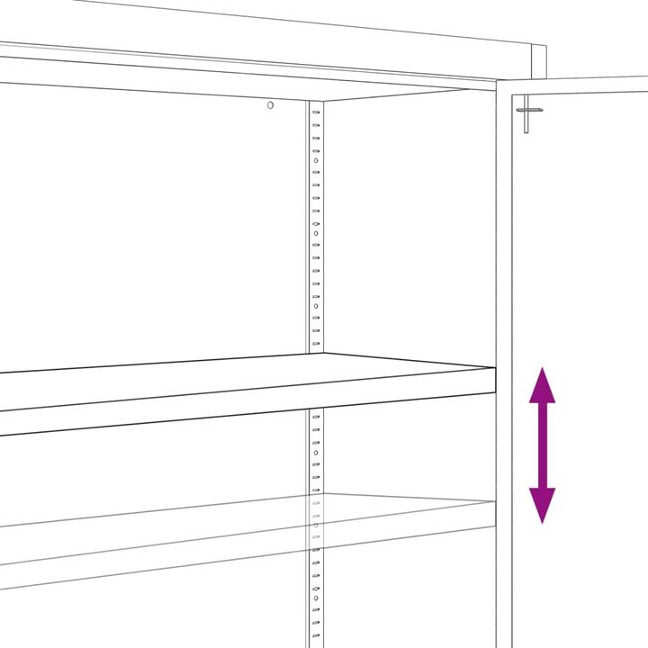 Actual product image VidaXL Bakarne (90 x 40 x 105 cm)