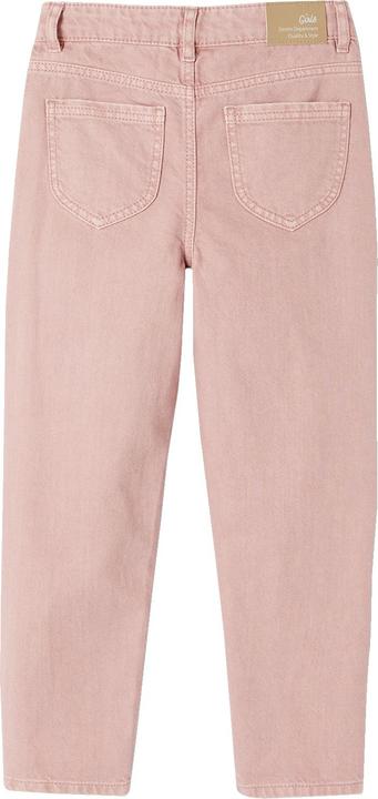 Actual product image Vertbaudet Straight girls' trousers, SLIM waist size (140)