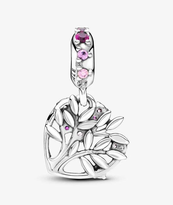 Image du produit Pandora Arbre de famille avec conte de fées fantaisiste (Pierres, Argent 925)