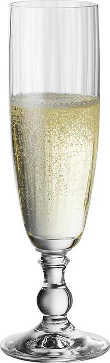 Actual product image Bohemia Cristal Champagne goblet Georgia 230ml (23 cl, 6 Glasses, Champagne glasses)