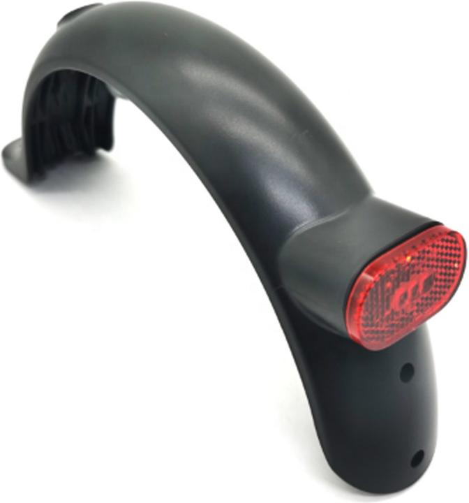 Homava Hintere Schutzblech inkl. LED Rücklicht für Xiaomi E-Scooter (1S, Pro2)